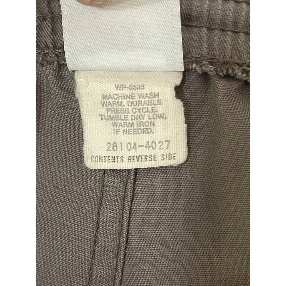 Vintage 80s Levis Stadium Pants Size M Khaki Elastic Drawstring